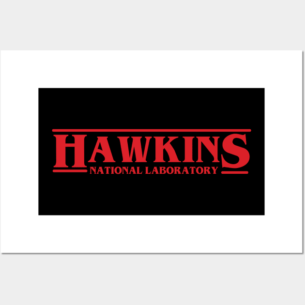 Hawkins National Laboratory - Stranger Things Wall Art by ItsRTurn